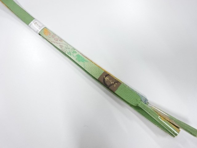 JAPANESE KIMONO / UNUSED KOREI HAND-TIED OBIJIME